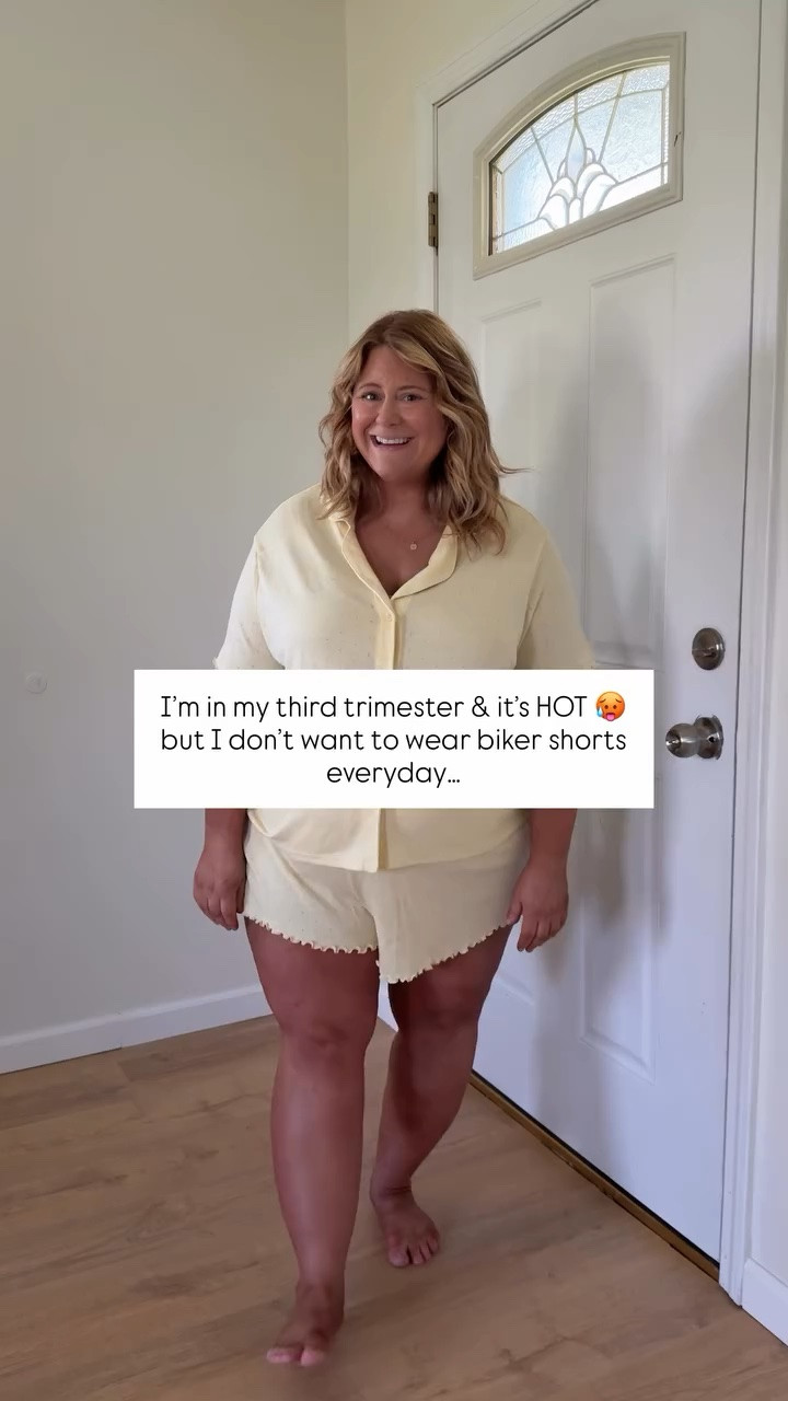 Midsize bump friendly summer outfit ideas!

Sizing:
Purple pants - large
Blue tee - XL
White tee - XL
Green striped shorts - XXL (sized up for bump)
Skirt - XL
Graphic tee - XL (use code STEPHSHARES20 to save!)
Skort- XXL (sized up for bump)
Gauze dress - large petite 
Matching set - XXL
Green tee - Xl
Denim shorts - XXl (sized up for bump)
Tank - XL Graphic tee
Gauze button down - large

More ideas!!
🤍 Maxi dresses!! - I lived in these this past week - not sure how I left them out of this reel
🤍 Swap tees for tanks (I just prefer tees and feel that they’re actually cooler!)
🤍 Athletic dress - if you can find one that’ll fit your bump (mine don’t right now)
🤍 A swimsuit 👙- and stay in the pool 😅

#midsizestyle #bumpfriendlyoutfits #bumpstyle #summeroutfitideas #summermomoutfits

#LTKMidsize #LTKBump #LTKSeasonal