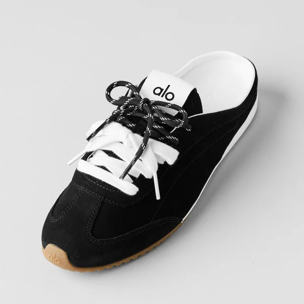 ALO Sunset Sneaker Mule - Black | Alo Yoga