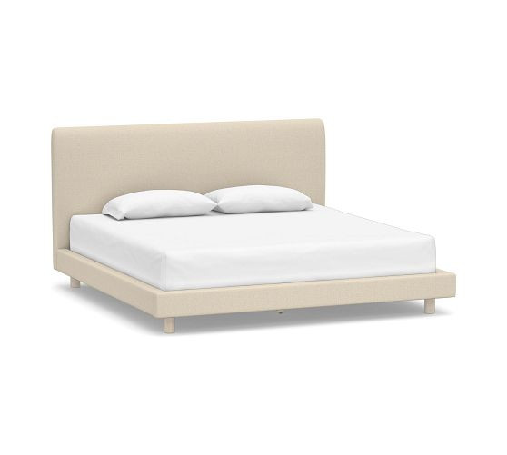 Cayman Upholstered Bed | Pottery Barn (US)