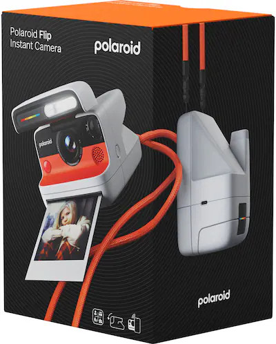 Polaroid - Flip Instant Camera - White | Best Buy U.S.