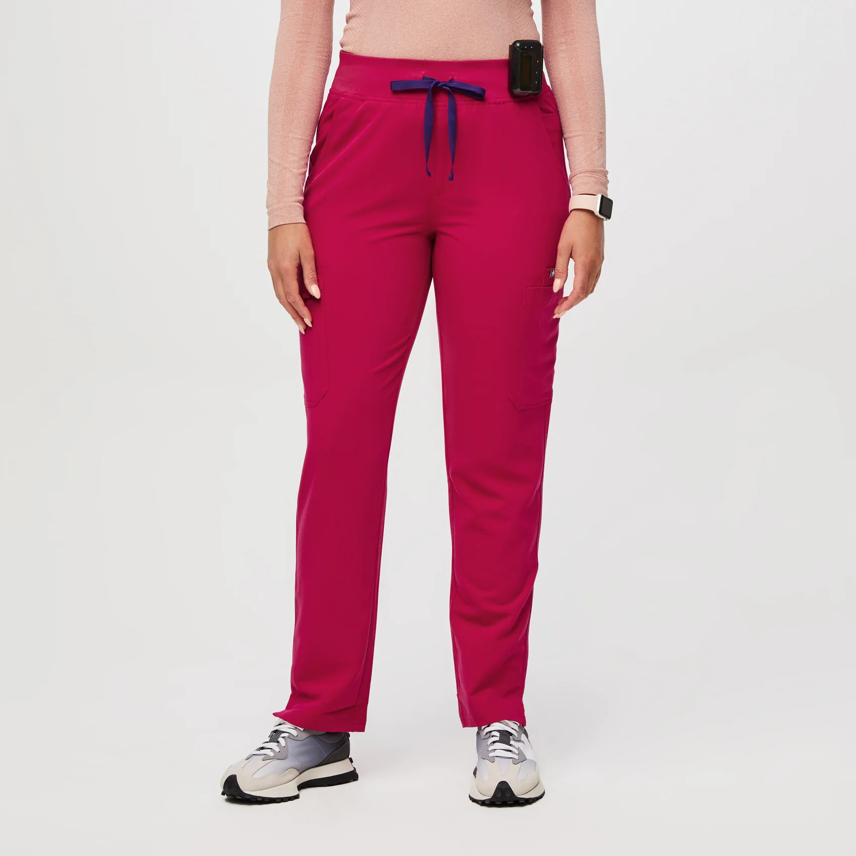 Women’s High Waisted Yola™ Skinny Scrub Pants - Ultra Rose · FIGS | FIGS