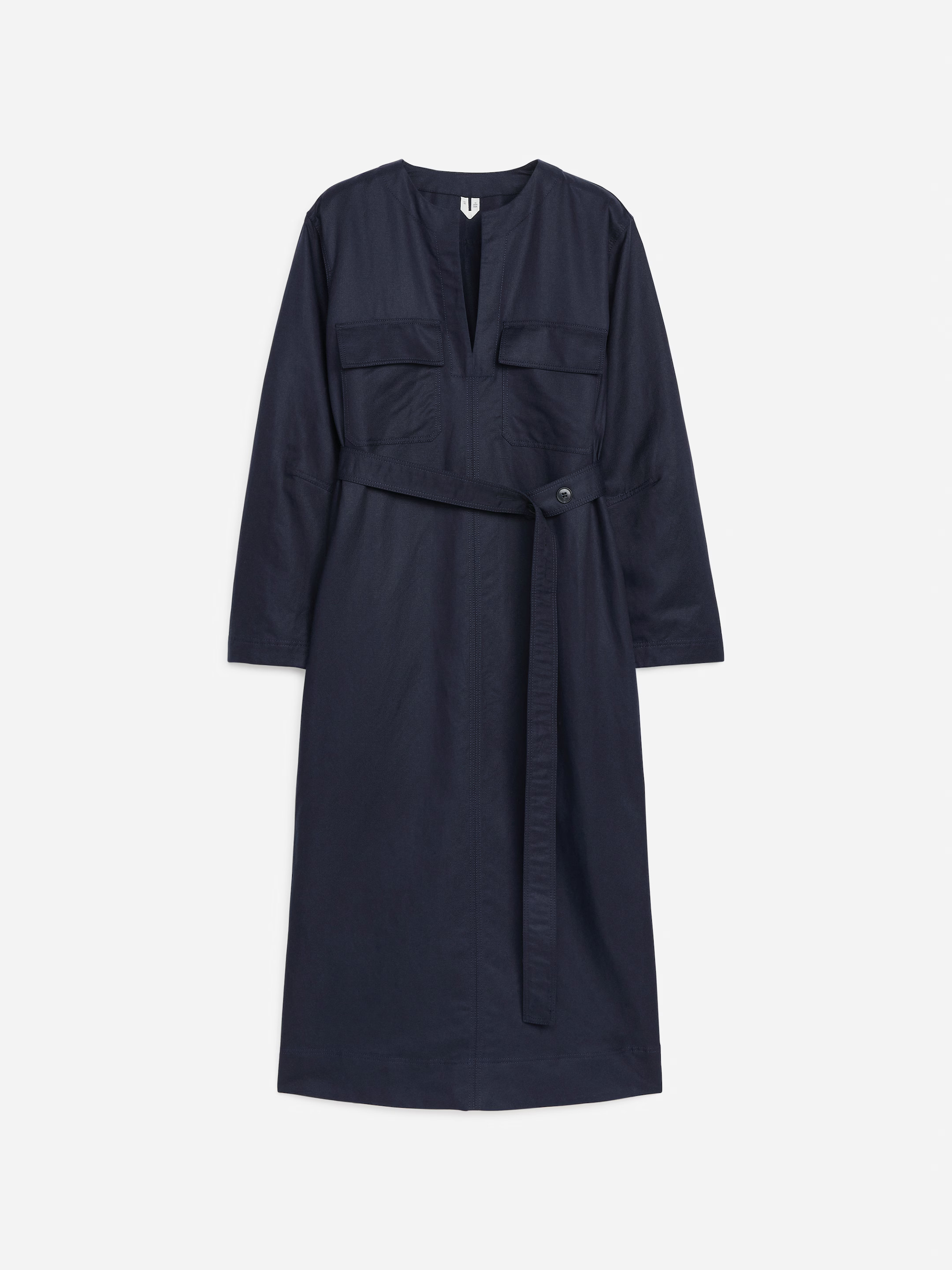 Kleid aus Leinen und Lyocell | H&M (DE, AT, CH, NL, FI)