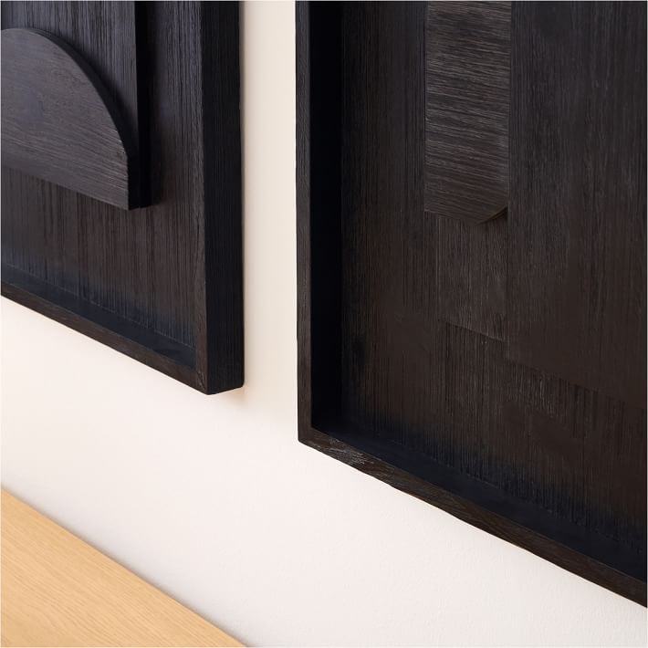 Dimitri Wood Assemblage Square Dimensional Wall Art | West Elm (US)