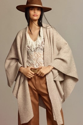 The Mariel Travel Wrap Cardigan Sweater | Anthropologie (US)