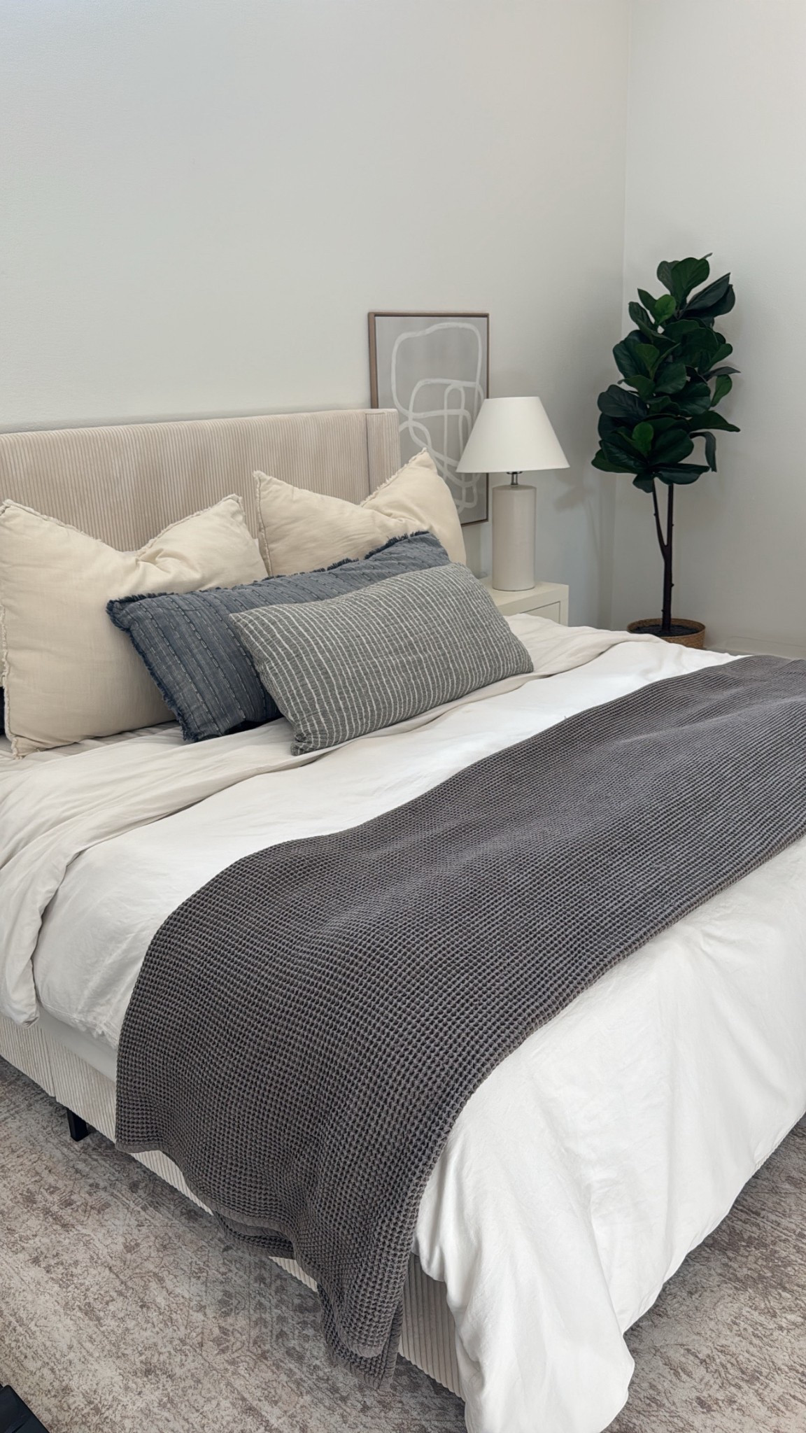 Shop my primary bedroom! 🏡 I love our bedding especially our cooling sheets I got from Amazon that are so affordable 

#home #bedding #bedroom #bed #primarybedroom 

#LTKmorningroutine #LTKHome #LTKmomlife