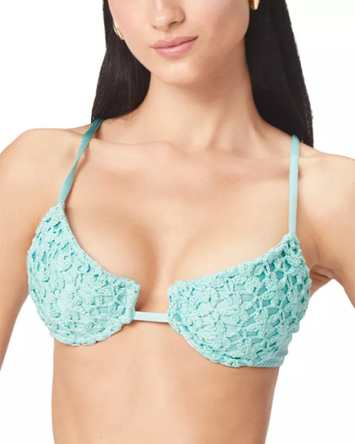 Savanah Crochet Bikini Top | Bloomingdale's (US)