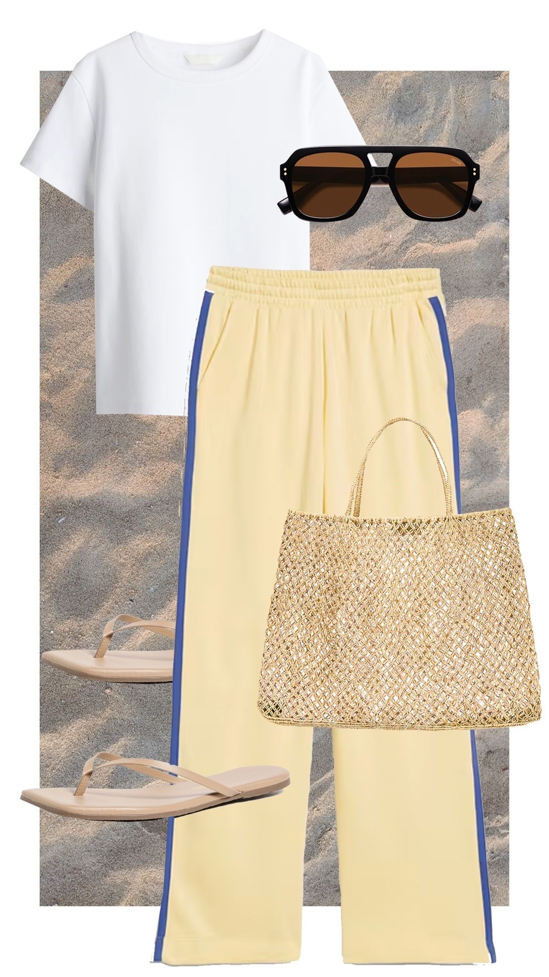 Outfit idea: Grabbing coffee on vacation 🐚 