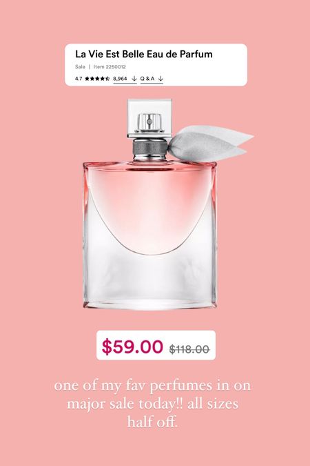 Major deal today on one of my FAVORITE perfumes! This is part of Ultas 21 days of beauty so the sale is only running for today! 



#LTKsalealert #LTKunder100 #LTKbeauty
