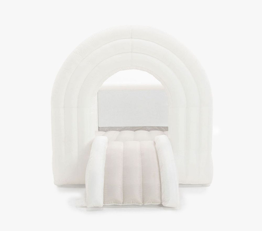 Smol Neutral Rainbow Bounce House 8x8 | Pottery Barn Kids