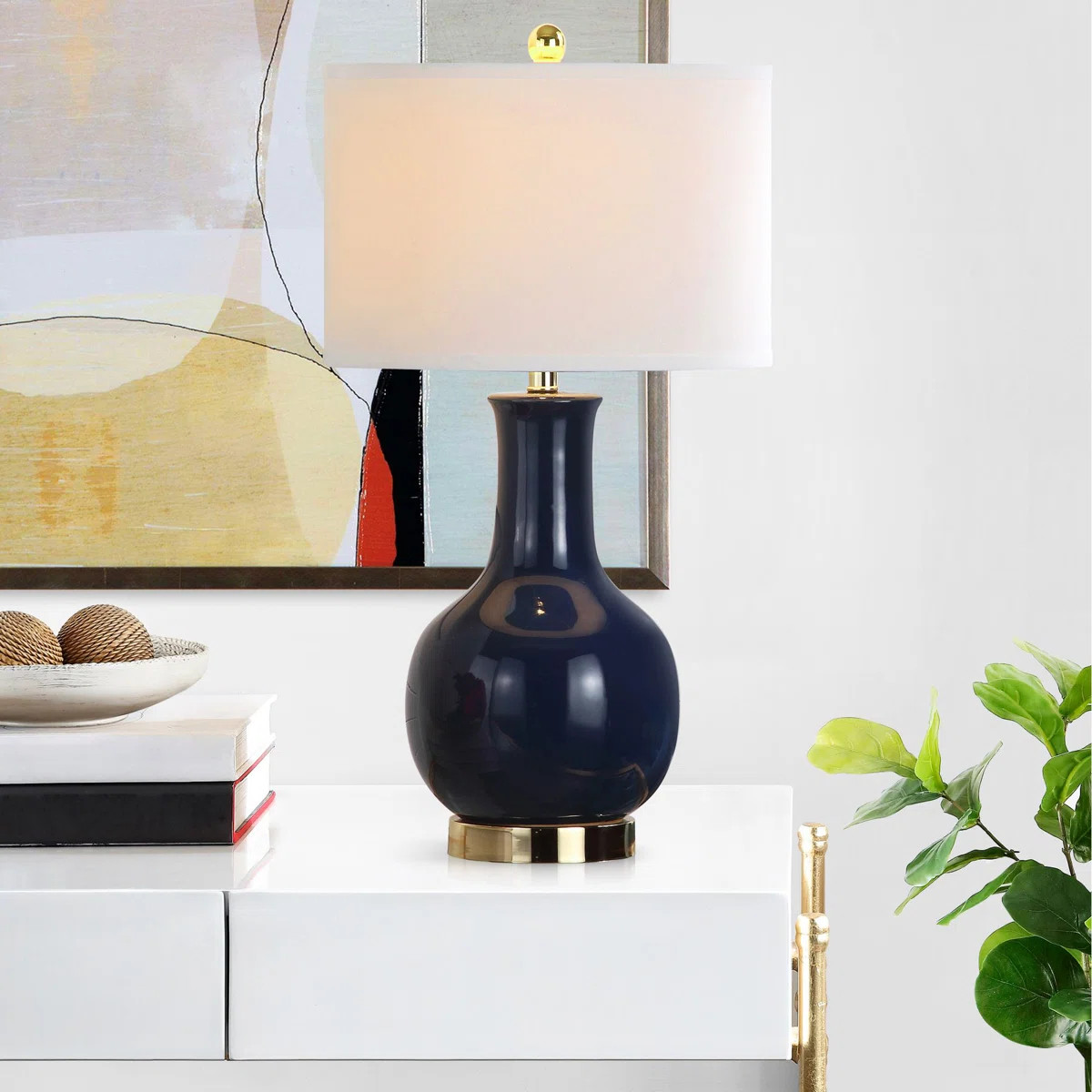 Brayden Studio® SantaAna 27.5" Table Lamp & Reviews | Wayfair | Wayfair North America