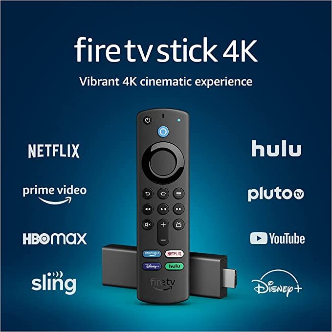 Fire TV Stick 4K, brilliant 4K streaming quality, TV and smart home controls, free and live TV | Amazon (US)