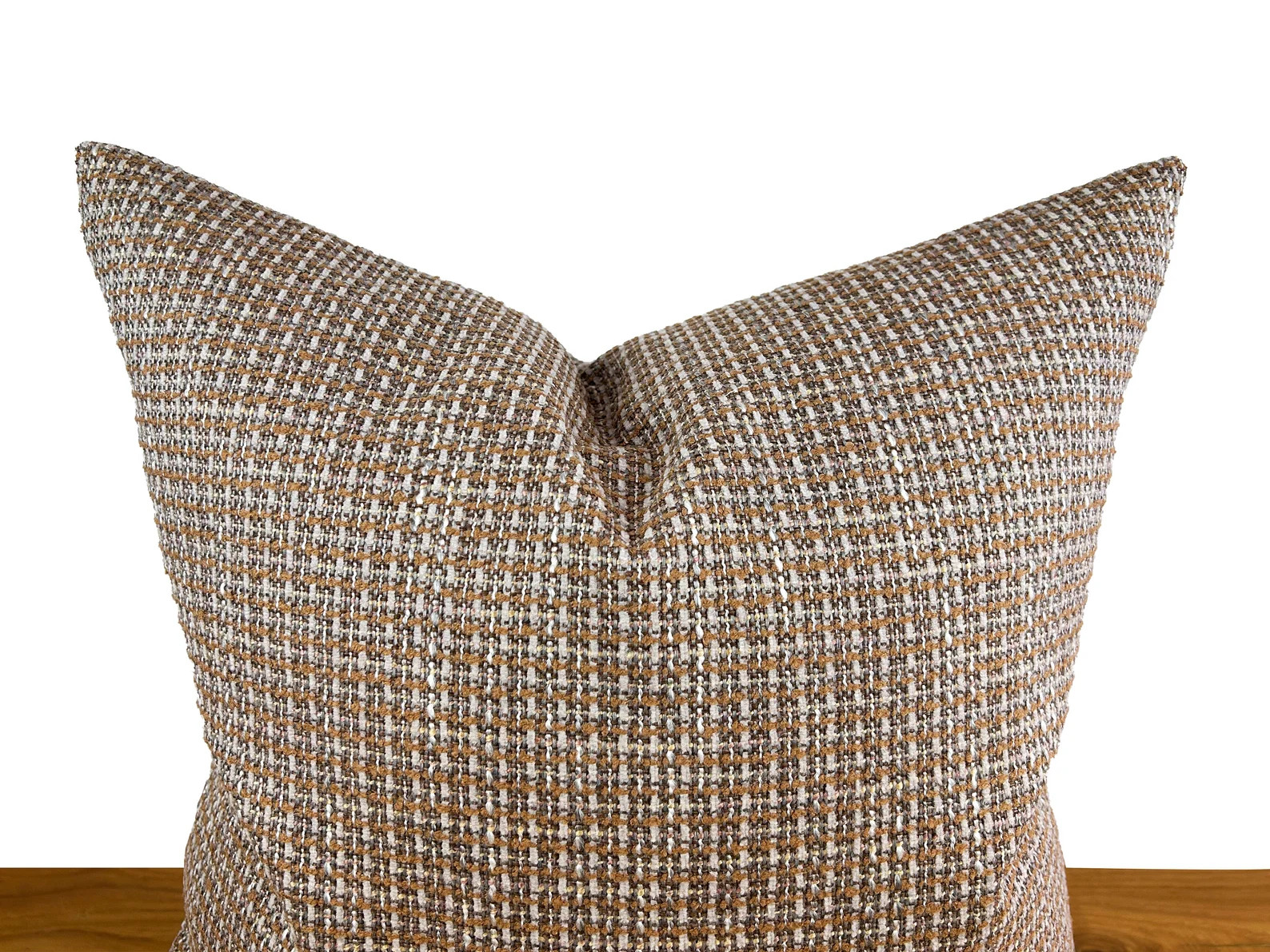 Brown and Tan Throw Pillow Cover Euro Pillow Sham 26x26 - Etsy | Etsy (US)