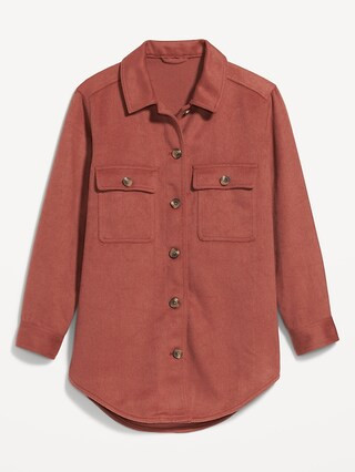 Soft-Brushed Utility Shacket for Women | Old Navy (US)