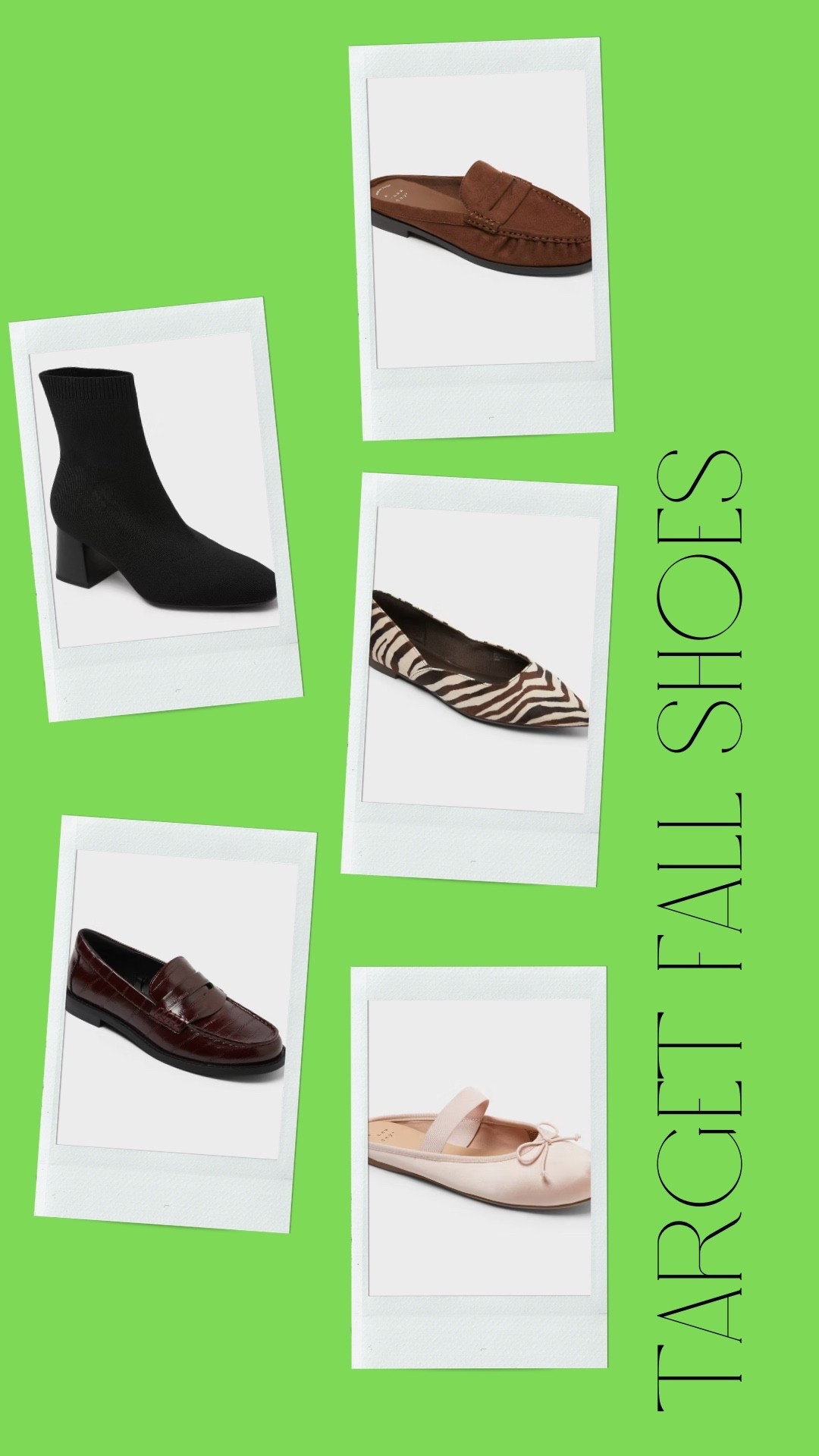 Early fall shoes at Target