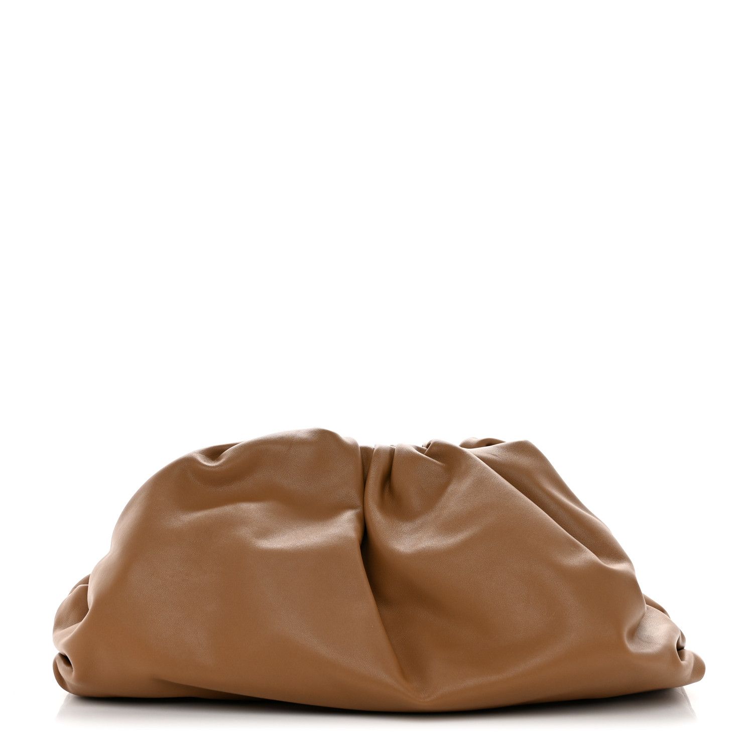 Smooth Butter Calf The Pouch Oversized Clutch Cammello | FASHIONPHILE (US)