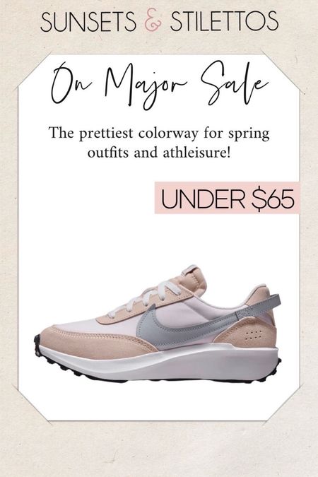 Nike waffle debit sneakers are back in full stock and on sale as part of your spring break travel vacation outfit. These are selling fast!

#LTKshoecrush #LTKunder100 #LTKsalealert