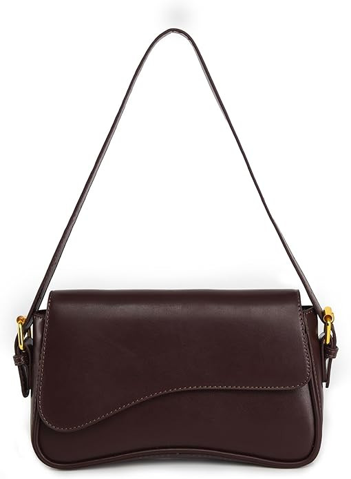 PU Leather Tote Bag for Women with 2 Removable Straps and Zipper Closure | Amazon (US)