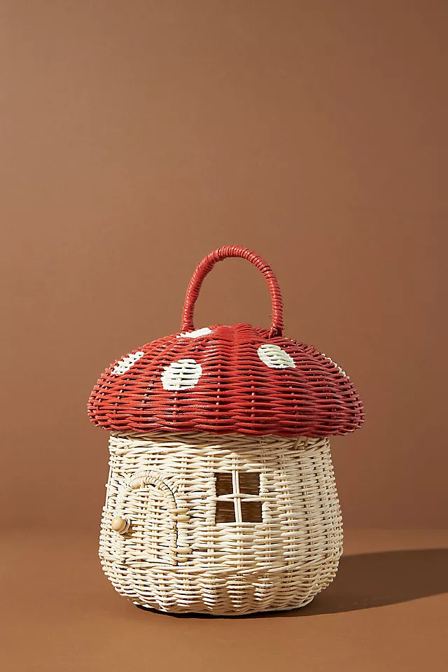 Olli Ella Mushroom Basket | Anthropologie (US)