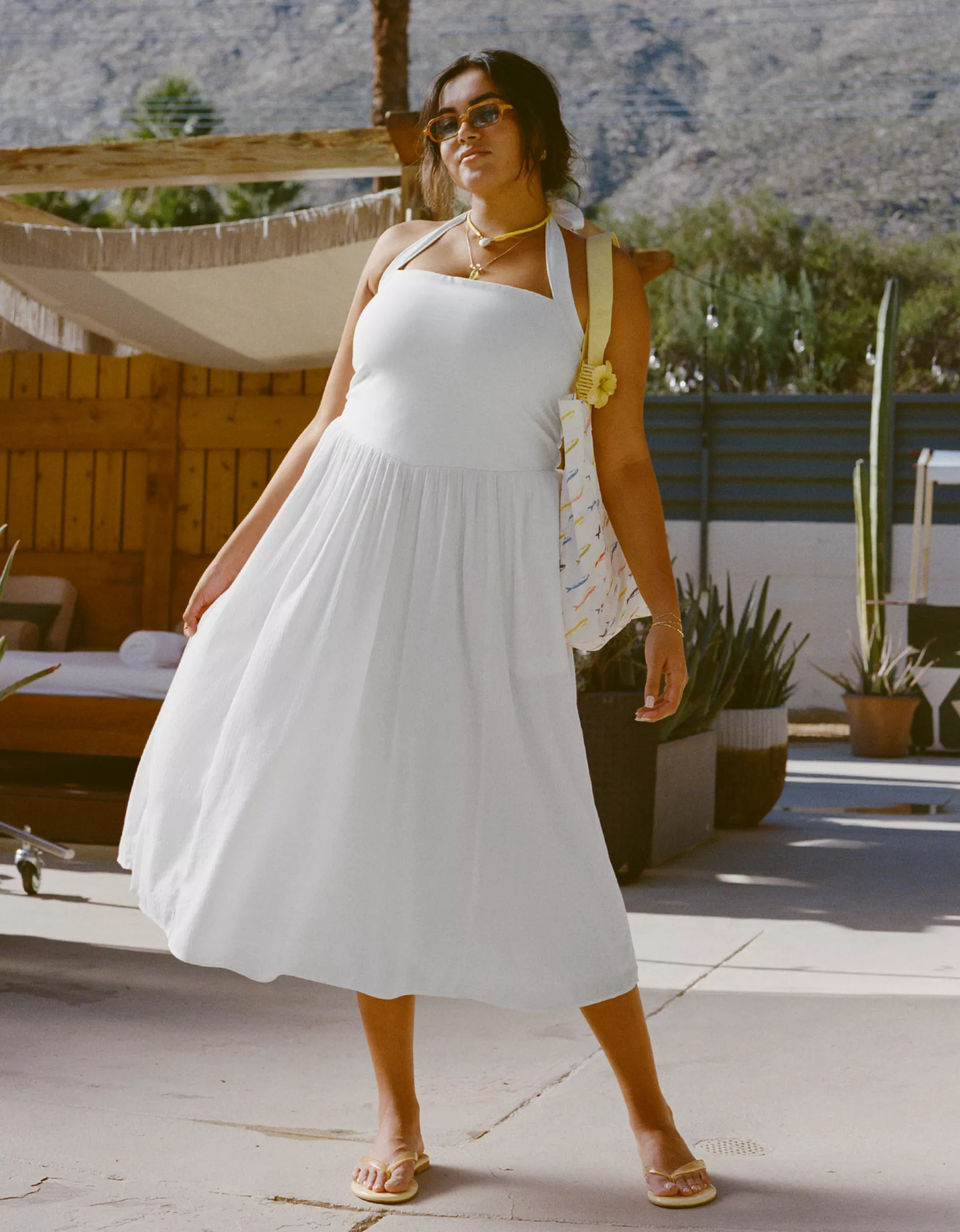 Aerie At The Barre Halter Dress | Aerie