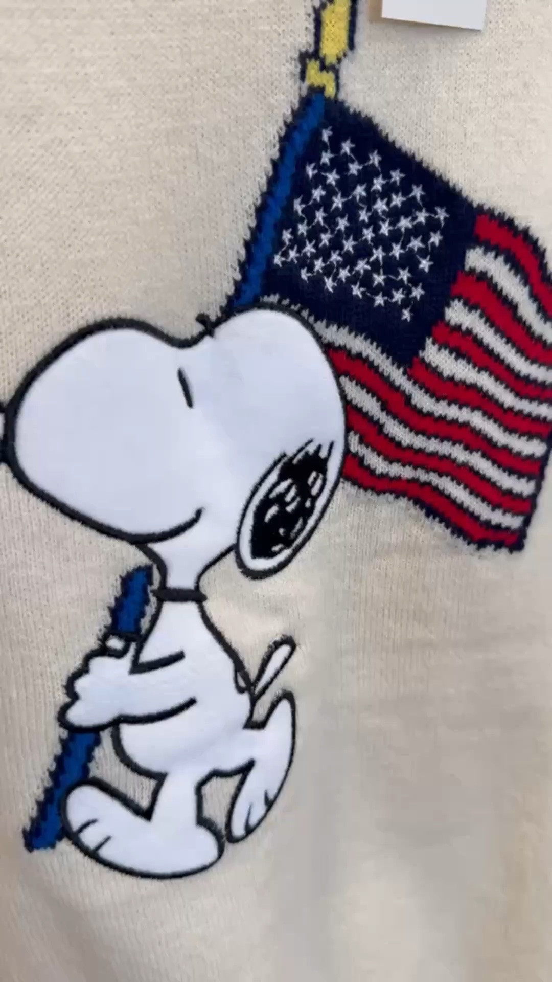 Dying over how cute this Snoopy American flag sweater is. Would be perfect for the 4th. 

#fourthofjuly

#LTKSeasonal #LTKmomlife #LTKMidsize