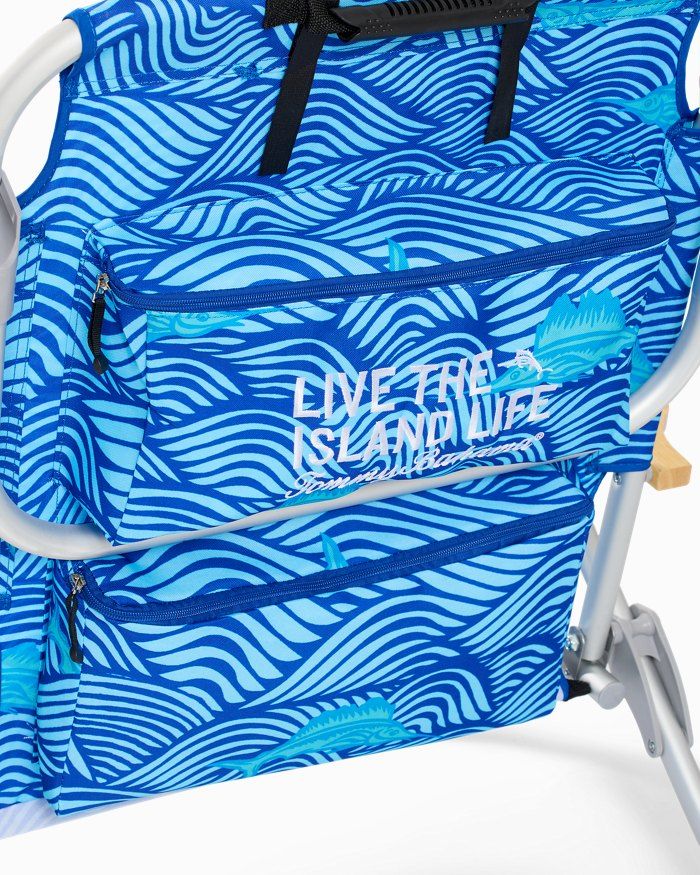 Swimming Marlins Deluxe Backpack Beach Chair | Tommy Bahama