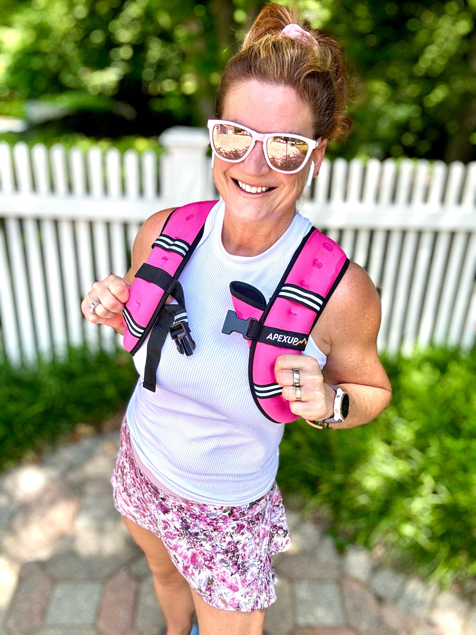 Jumping on the weighted vest for walking trend! So far loving it. I picked a lighter vest to start and love how comfy it is. Find one that works for you and join me! 

#LTKSeasonal #LTKFitness #LTKActive