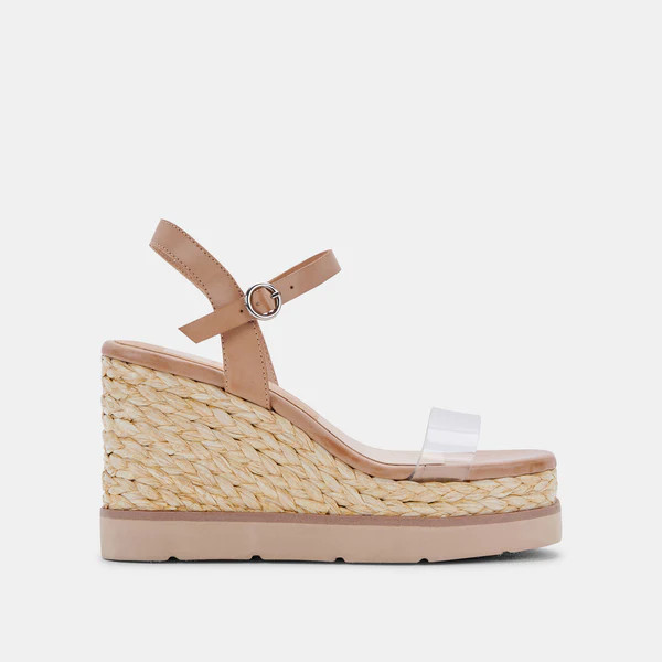 LENOX WEDGES IN BLUSH MULTI VINYL | DolceVita.com