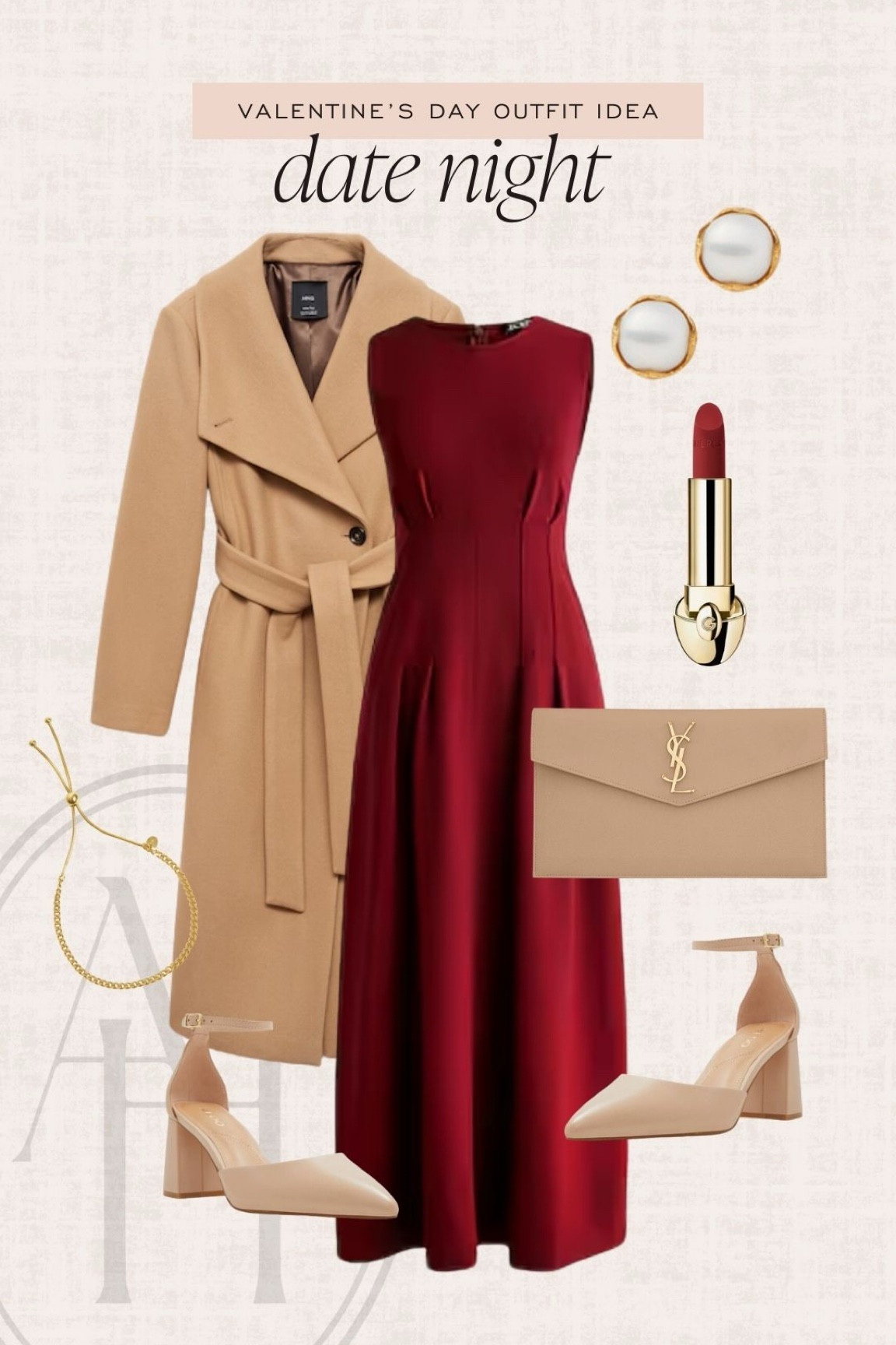 Valentine’s Day date night look. This sleeveless dress and neutral heels are perfect for a formal date night  

#LTKBeauty #LTKSeasonal #LTKStyleTip