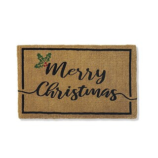 Merry Christmas Door Mat | Frontgate | Frontgate