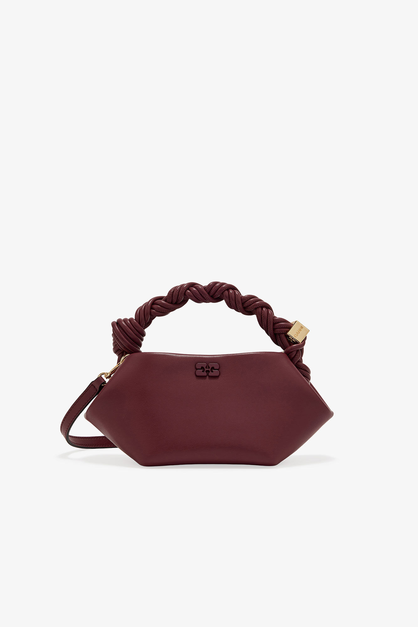 Sac GANNI Bou mini bordeaux | Ganni