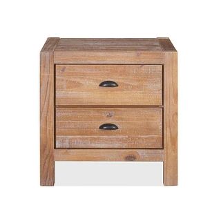 Montauk Solid Wood 2-drawer Nightstand | Bed Bath & Beyond