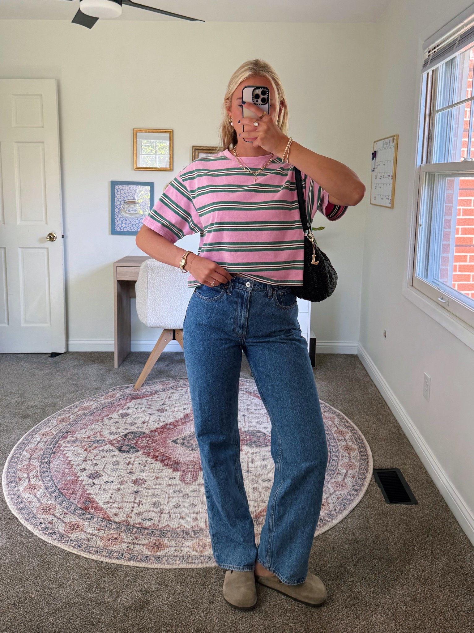 Dinner fit 🩷🌲🫐🍂 top is launching at my store (Waterlilyclothing.com) this Sunday 3pm ET!