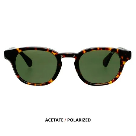 Blake Mens Womens Rectangular Acetate Polarized Sunglasses by FREYRS Eyewear | Walmart (US)