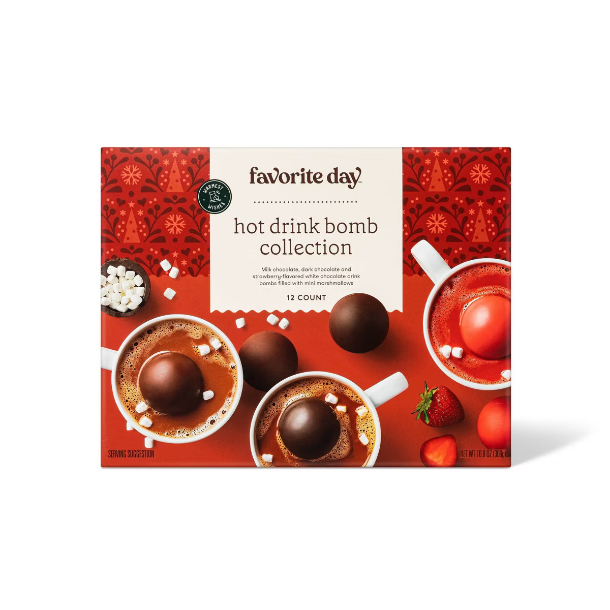 Holiday Hot Drink Bomb Collection - 10.8oz - Favorite Day™ | Target