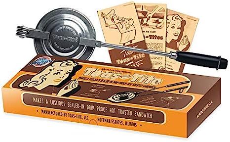Toas-Tite Sandwich Grill - Handheld Pie Iron, Sandwich Maker, Hand Toaster, Panini and Sandwich P... | Amazon (US)