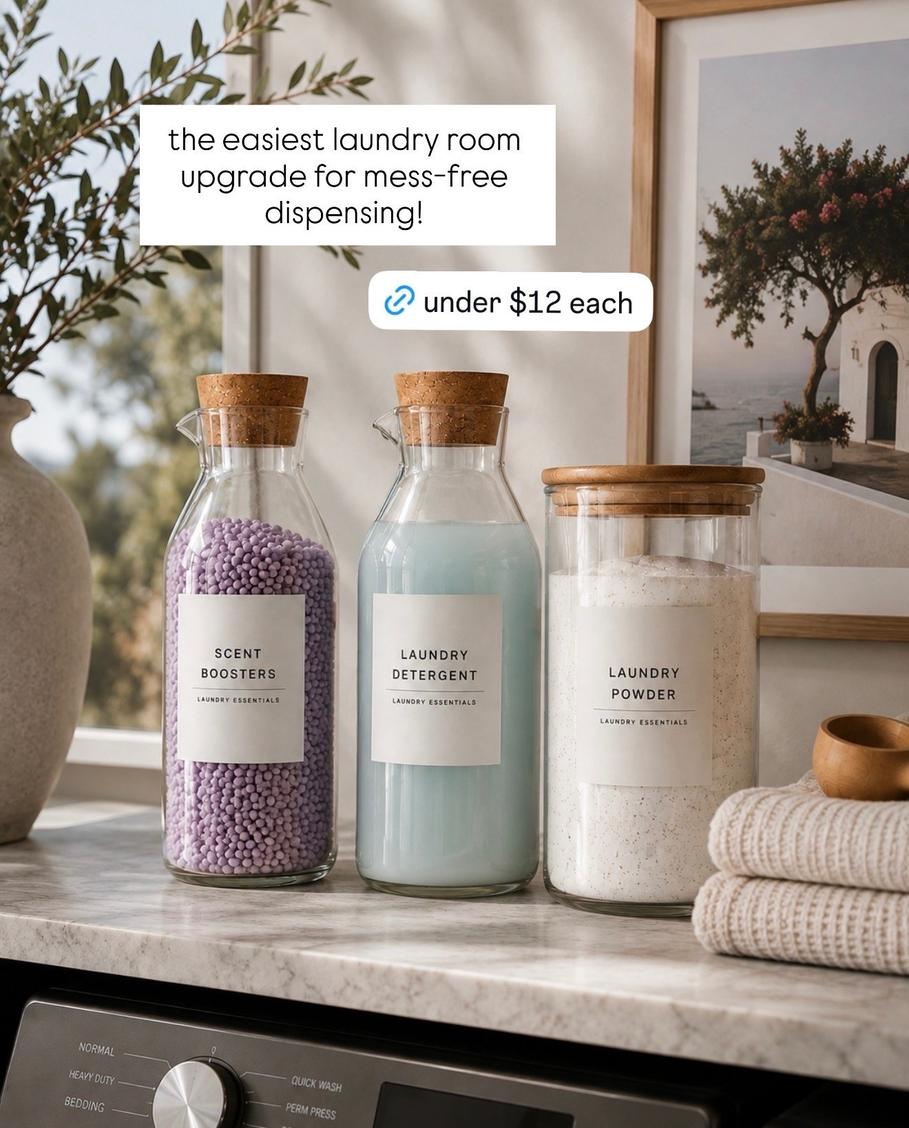 Laundry Detergent Organization- Mess Free Dispensing

#LTKHome