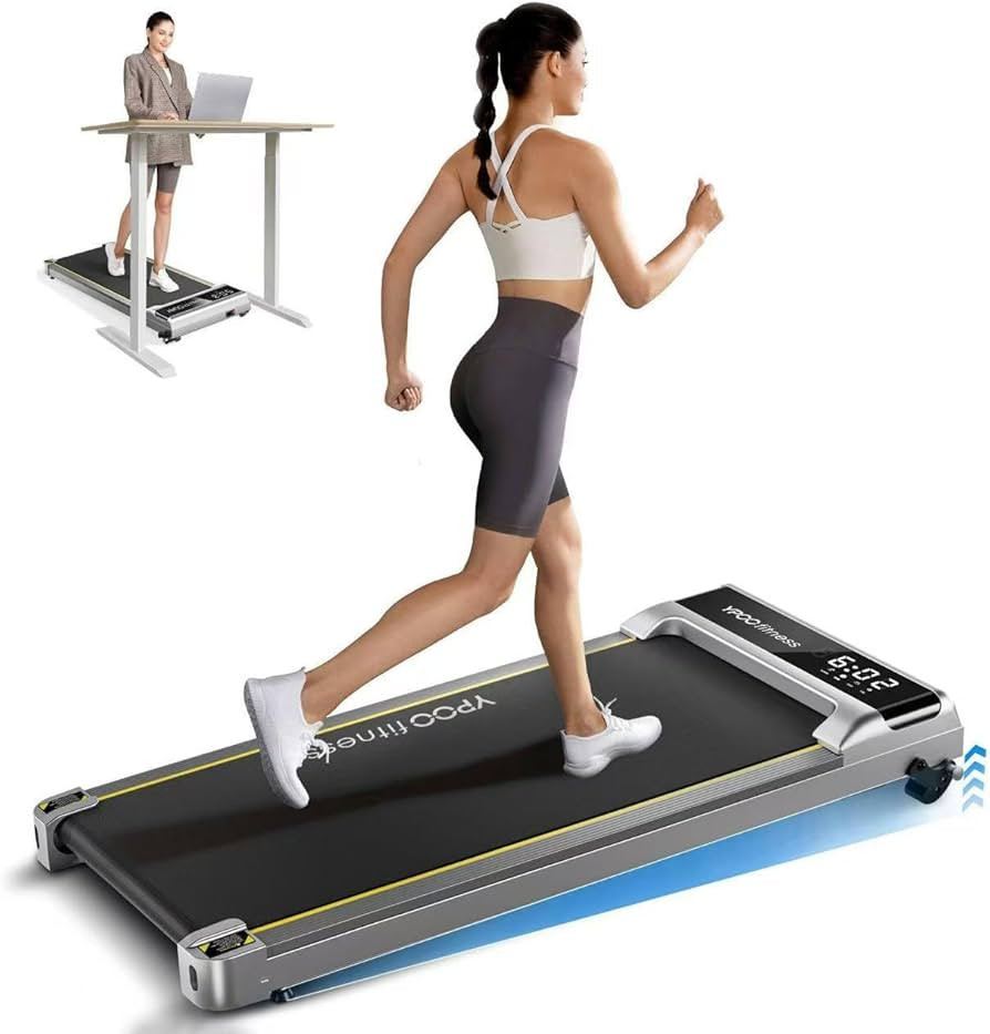 YPOO Walking Pad Treadmill with Incline, 2.5 HP Under Desk Treadmill for Home and Office, 300 Lbs... | Amazon (CA)
