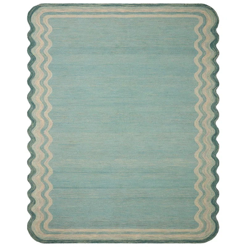 Buena Onda Contemporary Ivory / Multi Area Rug | Wayfair Professional