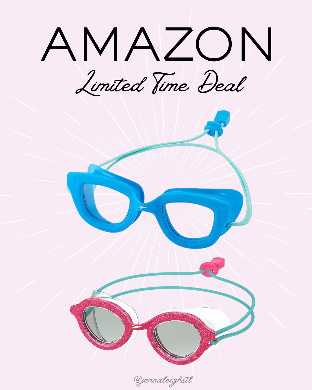 Amazon limited time deal on these Speedo kids swim goggles at half off. Now is the time to stock up before summer and they make a great addition to an Easter basket. 

 #LTKSaleAlert #LTKSwim #LTKKids