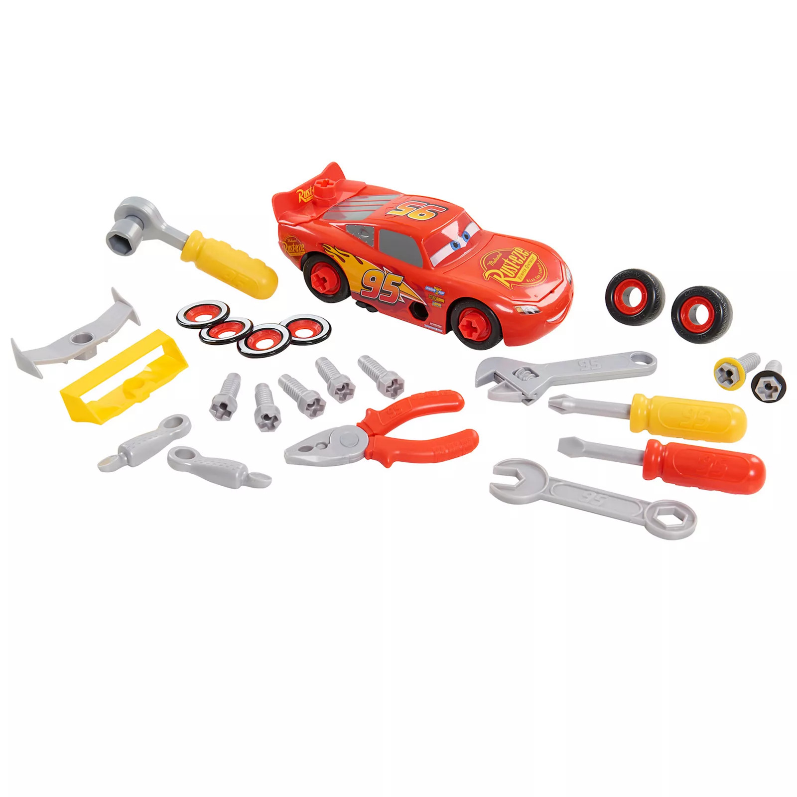 Just Play Race Ready Lightning McQueen Set, Multi | Kohl's