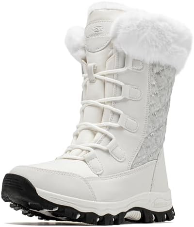 HOBIBEAR Women's Winter Snow Boots Waterproof Lightweight Warm Faux Fur | Amazon (US)