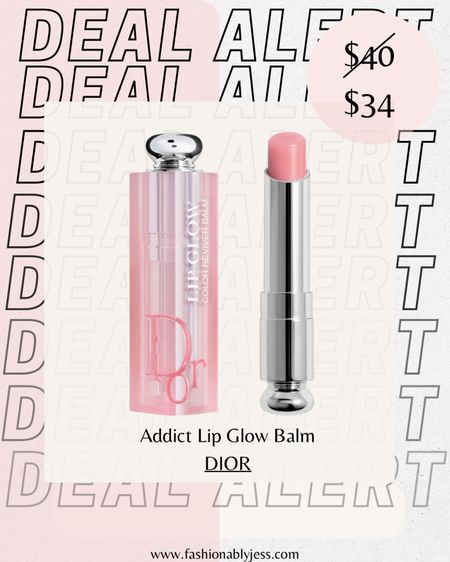 Great deal on one of my fave lip products! Shop the Dior lip glow balm today for only $34! 
#lipbalm #beautydeals #beauty #makeup

#LTKFind #LTKsalealert #LTKbeauty