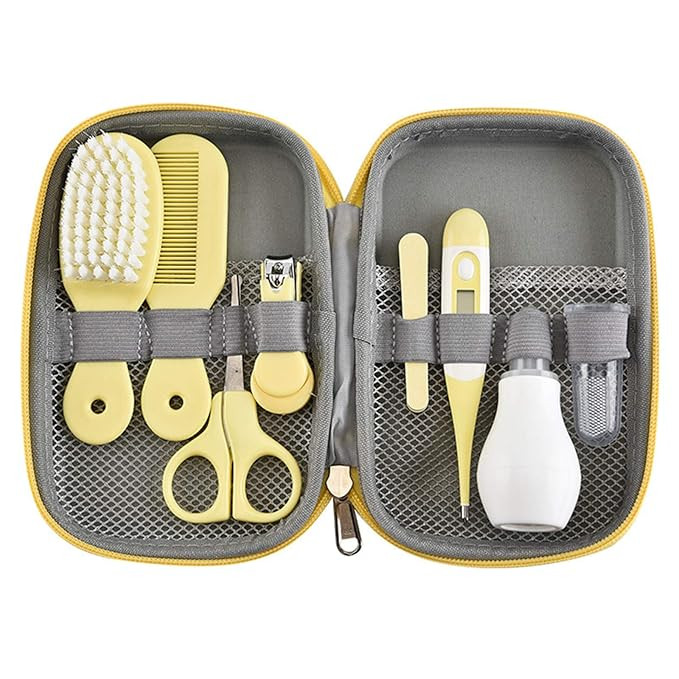 Baby Grooming Kit, Baby Care Items, Baby Care Essentials Set, Baby Supplies Set, 8PCS Baby Health... | Amazon (US)