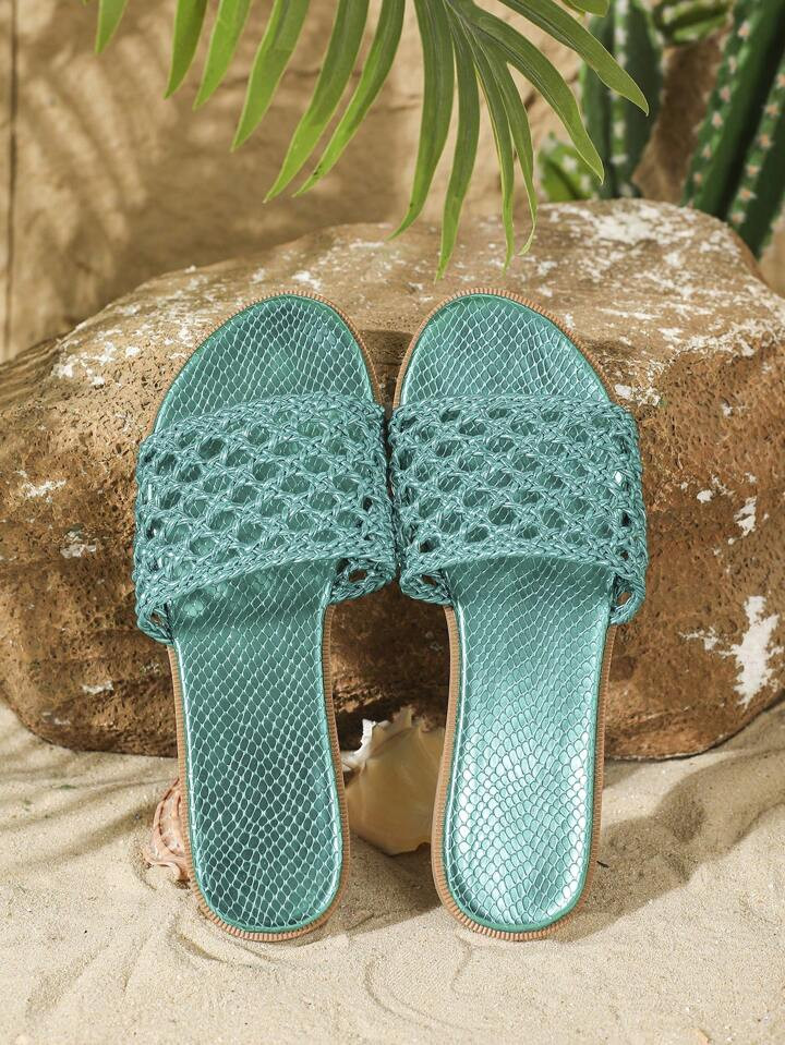 AU$18.88         
    AU$21.95
   
  -14%
        Women's Flat Sandals Woven Hollow Out Vacation ... | SHEIN