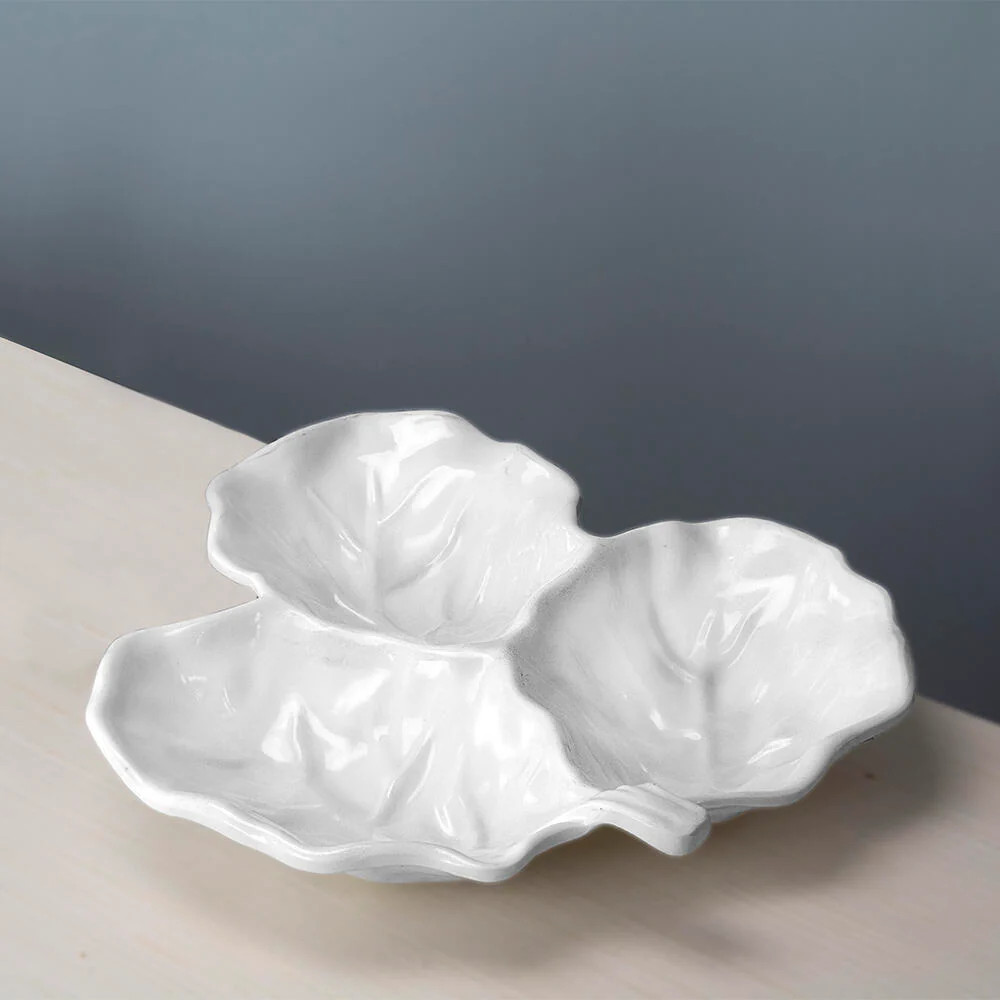 VIDA Lettuce Triple Dip (White) | Beatriz Ball