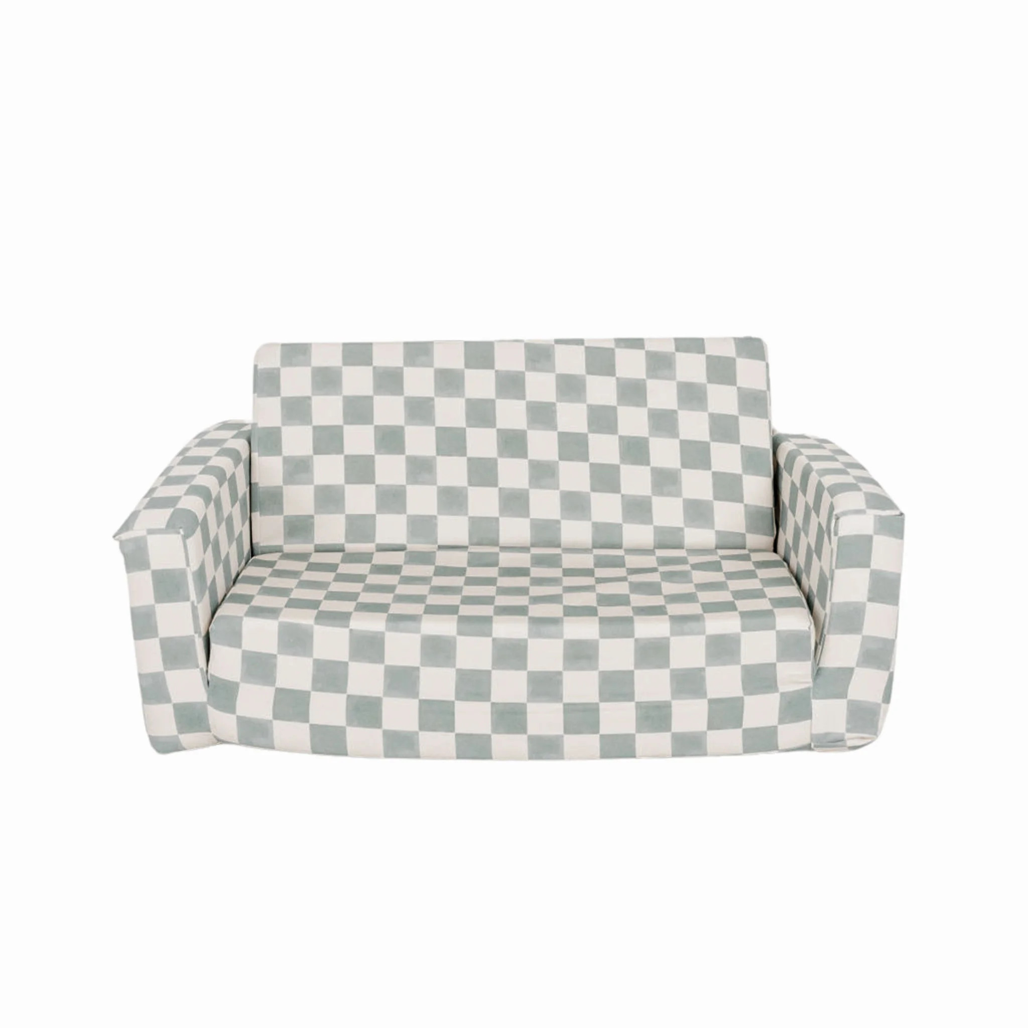 Checker Matcha Play Couch | Toki Mats