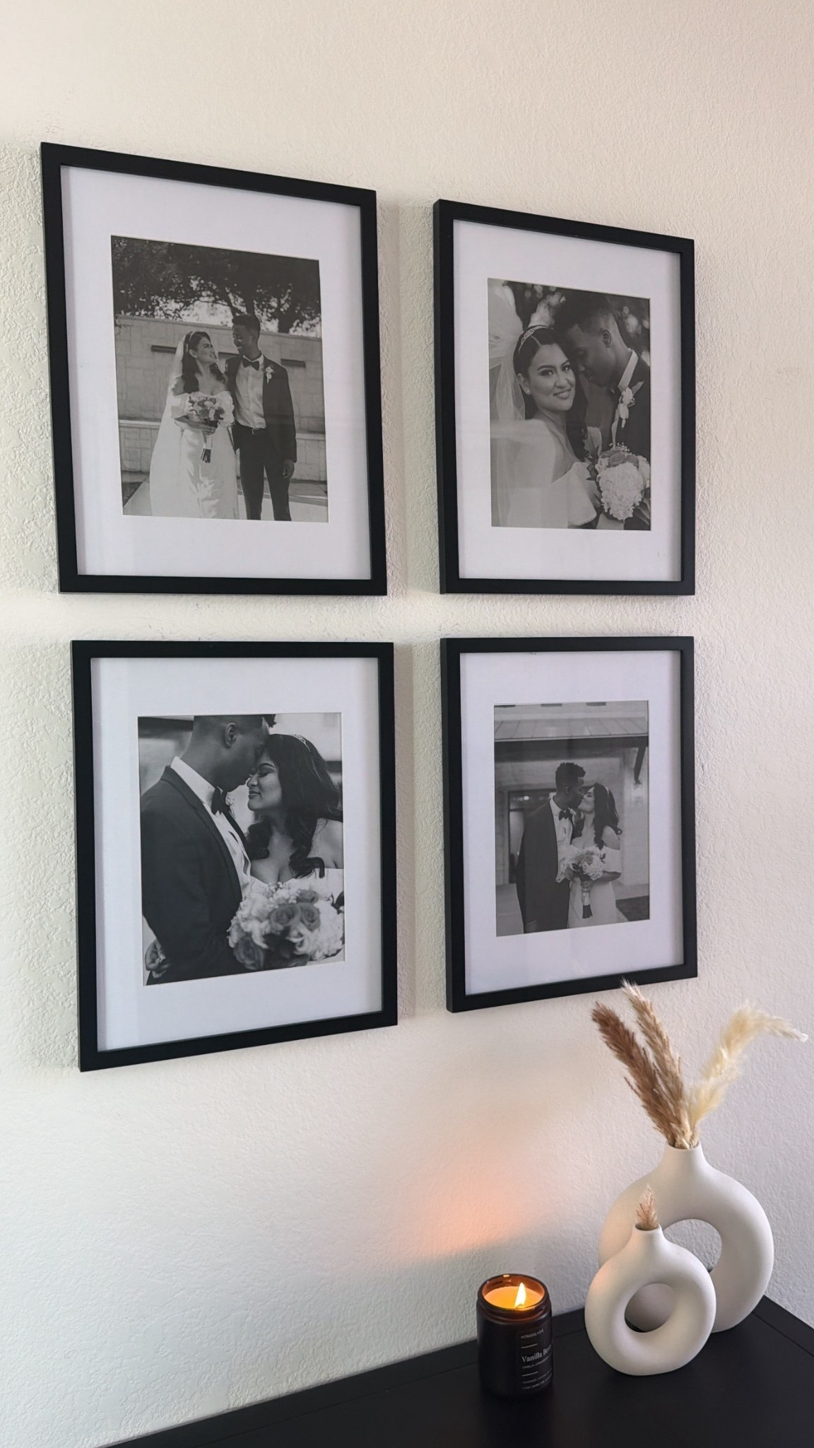 Our photo wall is up 🖤 these black picture frames are everything!

#walmart #homedecor #pictureframe #photowall #home #walmarthome 

#LTKHome