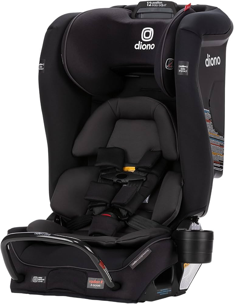 Diono Radian 3RXT SafePlus, 4-in-1 Convertible Car Seat, Rear and Forward Facing, SafePlus Engine... | Amazon (US)
