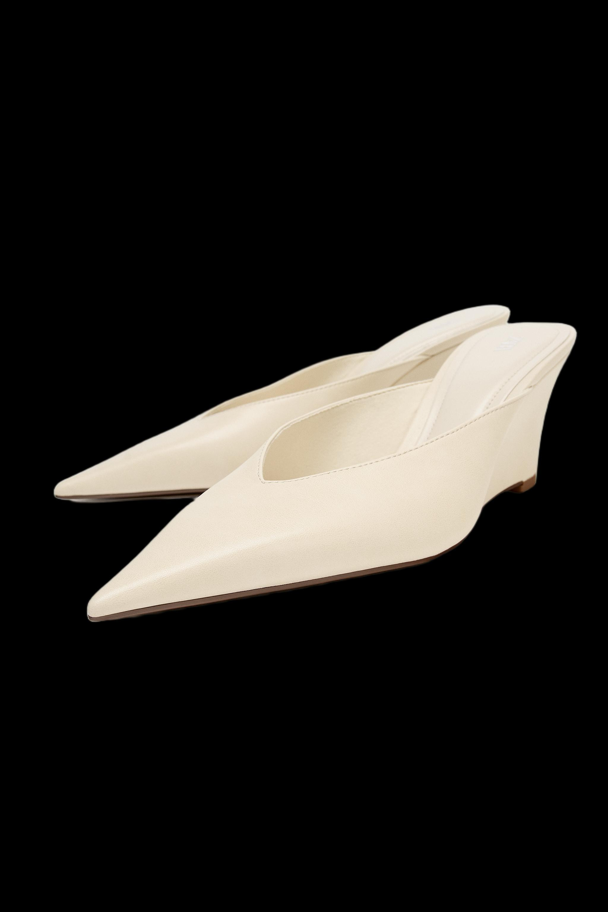 SLINGBACK WEDGE SHOES | Zara US