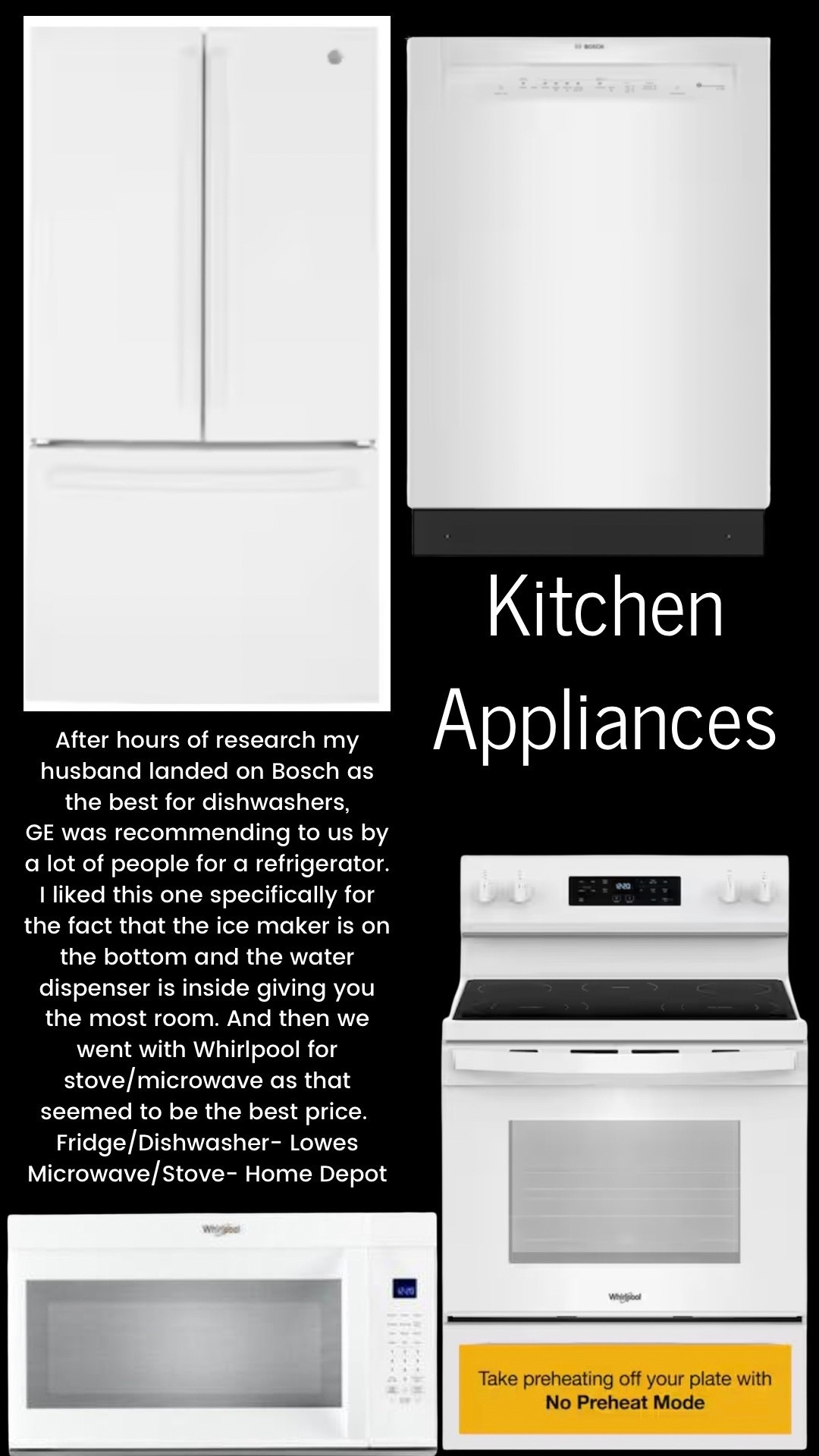 Appliances for our new home! Presidents Day sales are still going on! #appliances #appliancesonsale

#LTKHome #LTKdayinmylife #LTKSaleAlert